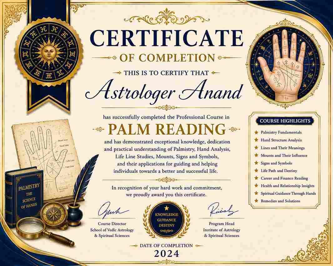 Vedic Certificate 2